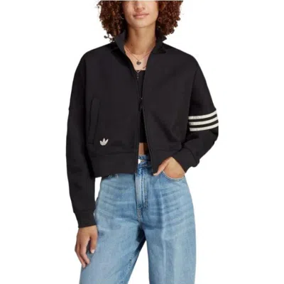 Adidas Originals Womens  Neuclassic Track Top In Black