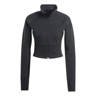 Adidas Originals (wmns) Adidas Aeroready Studio Cropped Jacket 'black'