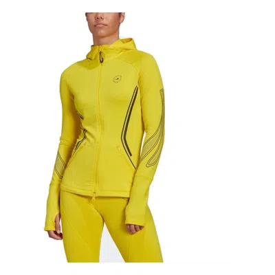 Adidas Originals (wmns) Adidas By Stella Mccartney Truepace Midlayer Cold.rdy Jacket 'yellow' In Green