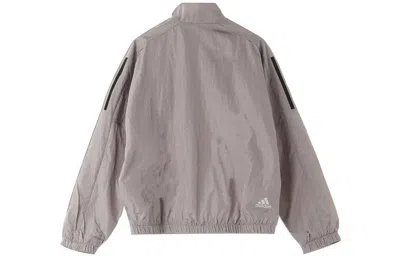 Adidas Originals (wmns) Adidas Side Stripe Casual Sports Jacket Gray