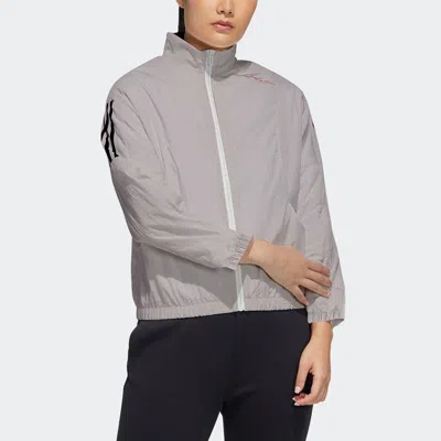 Adidas Originals (wmns) Adidas Side Stripe Casual Sports Jacket Gray