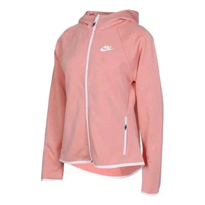 Nike (wmns) As W  Sportswear Tch Flc Cape Pink Quartz In Pink