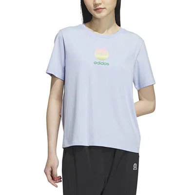 Adidas Originals (wmns) Adidas Neo Graphic T-shirt 'purple'