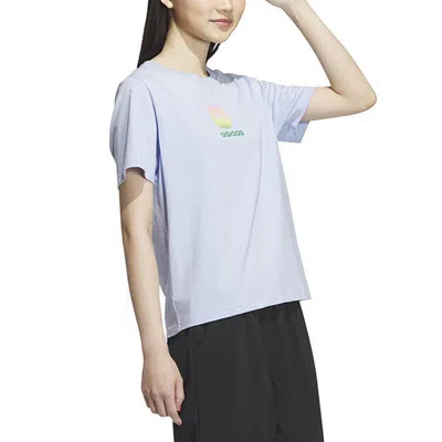 Adidas Originals (wmns) Adidas Neo Graphic T-shirt 'purple'