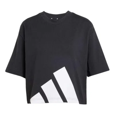 Adidas Originals (wmns) Adidas Essentials Big Logo Boyfriend T-shirt 'black'