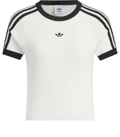Adidas Originals Women's Originals Adicolor 3-stripes Baby T-shirt In Yellow