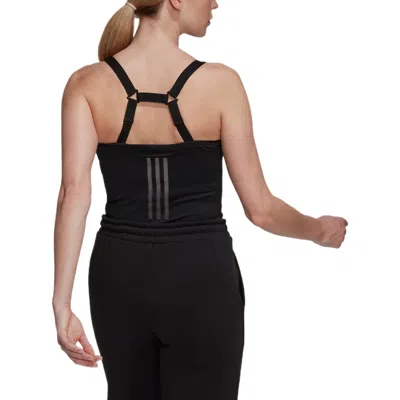 Adidas Originals (wmns) Adidas Parley Run For The Oceans Cropped Tank Top 'black'