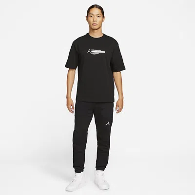 Nike As M J 23eng Ss Crew Black