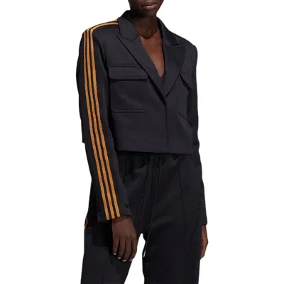 Adidas Originals (wmns) Adidas X Ivy Park Suit Crop Jacket 'black Gold'