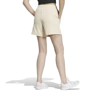 Adidas Originals (wmns) Adidas Neo Essentials Shorts 4 'beige' In Neutral