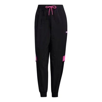Adidas Originals (wmns) Adidas Neo Cs Apr Al Pants 'black Pink' In Multi