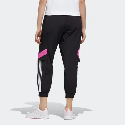 Adidas Originals (wmns) Adidas Neo Cs Apr Al Pants 'black Pink' In Multi