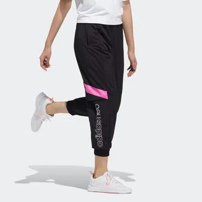 Adidas Originals (wmns) Adidas Neo Cs Apr Al Pants 'black Pink' In Multi