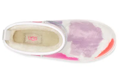 Ugg (wmns)  Classic Clear Mini Party Spots Boot 'white' In Multi