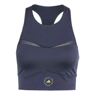 Adidas Originals (wmns) Adidas By Stella Mccartney Truepurpose Recycled-jersey Sports Bra 'navy Blue'