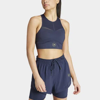 Adidas Originals (wmns) Adidas By Stella Mccartney Truepurpose Recycled-jersey Sports Bra 'navy Blue'