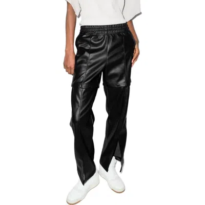 Adidas Originals (wmns) Adidas Always Original Faux Leather Track Pants 'black'