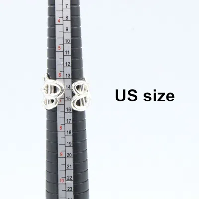Pre-owned Hermes Silver Silver 925 Band Ring ()