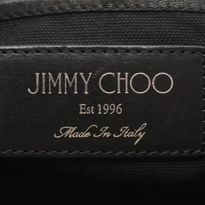 Pre-owned Jimmy Choo Black Leather Clutch Bag ()