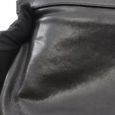 Pre-owned Jimmy Choo Black Leather Clutch Bag ()