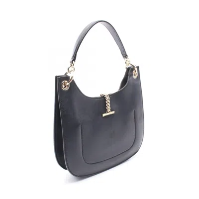 Pre-owned Jimmy Choo Black Leather Shoulder Bag ()
