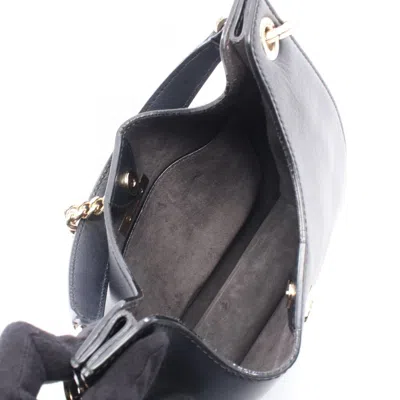 Pre-owned Jimmy Choo Black Leather Shoulder Bag ()