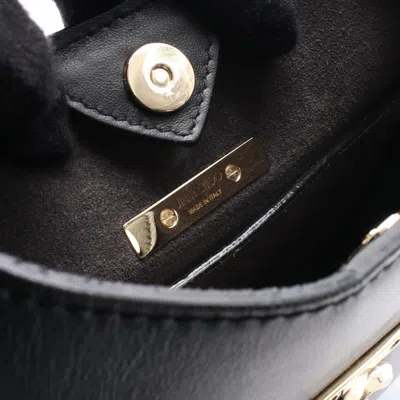 Pre-owned Jimmy Choo Black Leather Shoulder Bag ()