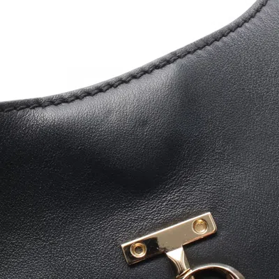 Pre-owned Jimmy Choo Black Leather Shoulder Bag ()