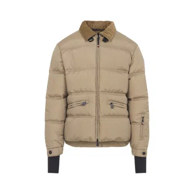 Moncler Grenoble Medium Beige Yunnan Jacket In Nude