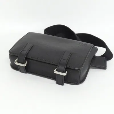 Pre-owned Loewe Black Leather Shoulder Bag ()