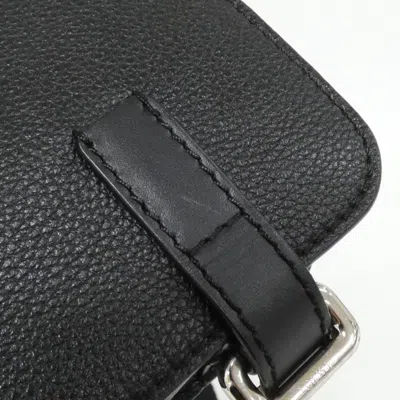 Pre-owned Loewe Black Leather Shoulder Bag ()