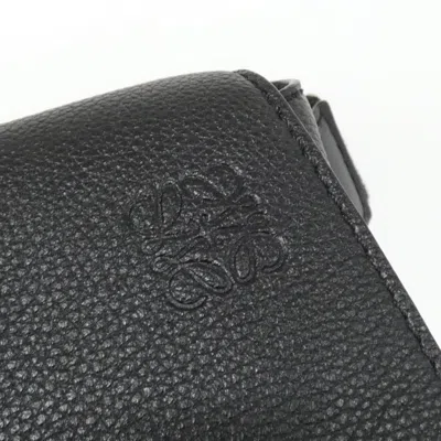 Pre-owned Loewe Black Leather Shoulder Bag ()