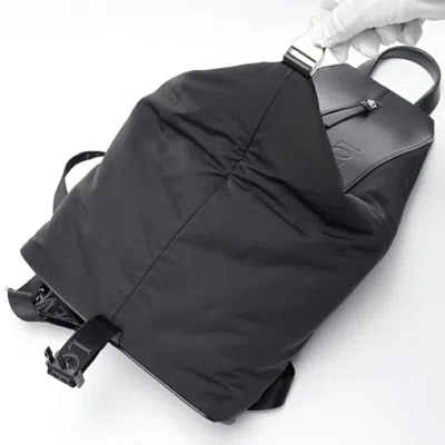 Pre-owned Loewe Black Nylon Backpack ()