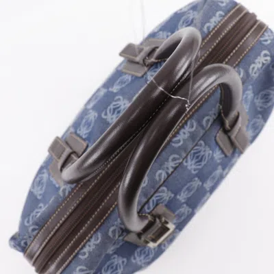 Pre-owned Loewe Blue Denim Handbag ()