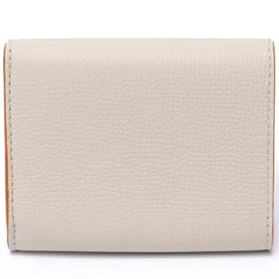 Pre-owned Loewe Grayish Leather Wallet (tri-fold) ()