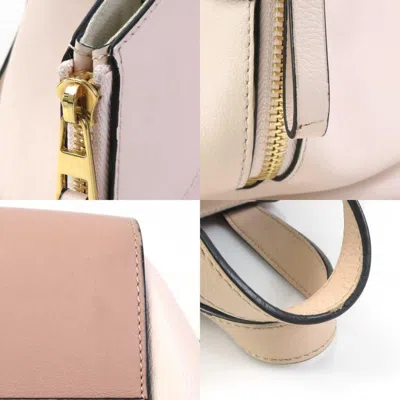 Pre-owned Loewe Pink Leather Shoulder Bag ()