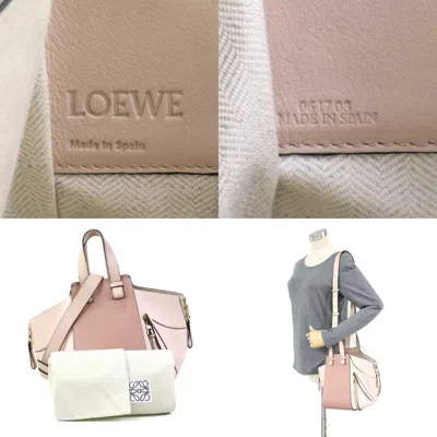 Pre-owned Loewe Pink Leather Shoulder Bag ()