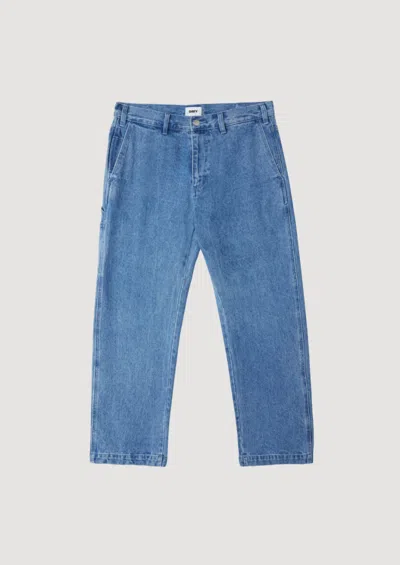 Obey Hardwork Carpenter Denim In Blue