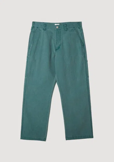 Obey Big Timer Carpenter Pant In Green