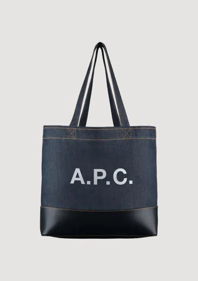 Apc Tote Axel Ew In Blue