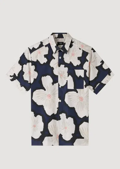 Apc A.p.c. Shirts In Dark Navy
