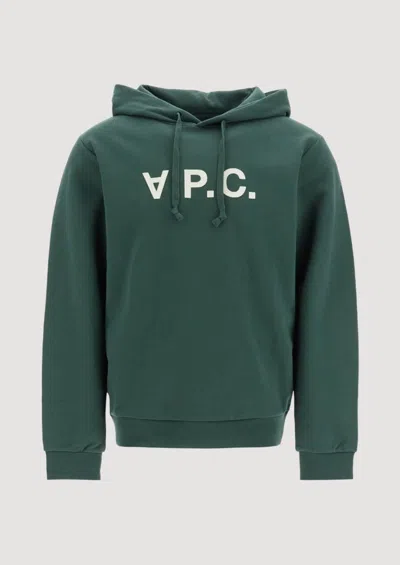Apc Sweatshirt A. P.c. Men Color Moss Green In Green