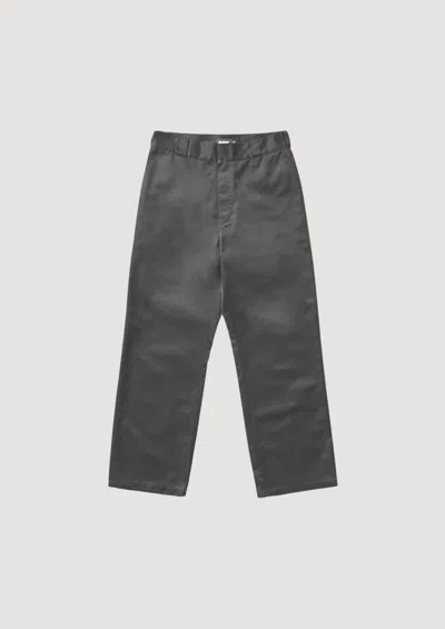 Xlarge Embroidered Work Pants In Gray