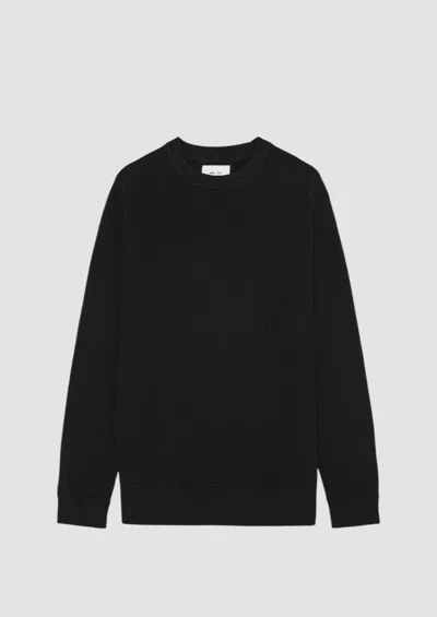 Nn07 Kevin 6600 Orgcanic Cotton Sweater In Black