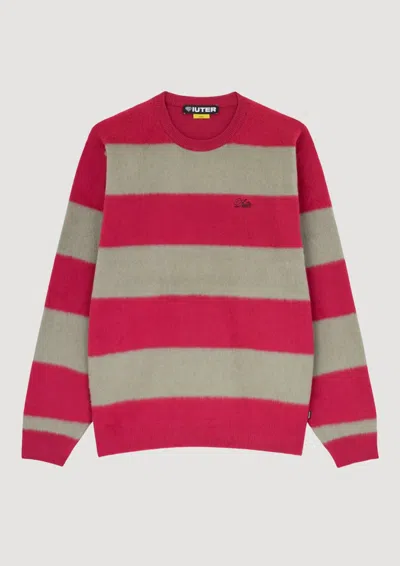 Iuter Century Fluffy Jumper In Multi