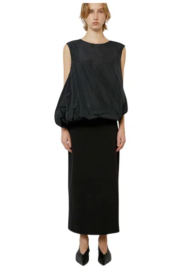 Meimeij Women's Dress  In Black
