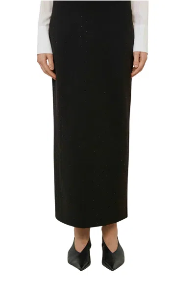 Meimeij Women's Skirt  In Black
