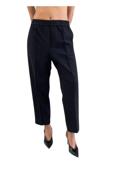 Meimeij Women's Trousers  In Black