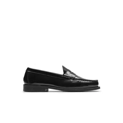 Selected Moccasins Leather Man  ♪ In Black