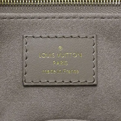 Pre-owned Louis Vuitton Beige Tourterelle Monogram Empreinte Handbag Tote Bag () In Brown